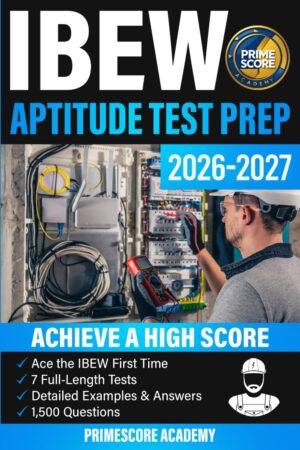 IBEW Aptitude Test Prep: Ace the International Brotherhood of Electrical Workers Exam First Time, with 7 Full-Length Tests & 1,500+ Questions with Detailed Answers to Help You Achieve a High Score