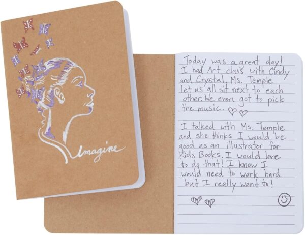 Paper Junkie Notebook Pack - A6 (4 x 6 In), Kraft Paper, 12-Pack, Lined Pages - Journaling Notebooks for Travel Journal, Work & School