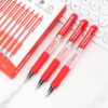 71qjgAH0IaL._AC_SL1500_.jpg Classic Retractable Gel Roller Pens, 0.7mm Fine Point, Red Ink (Red - 12 Packs)
