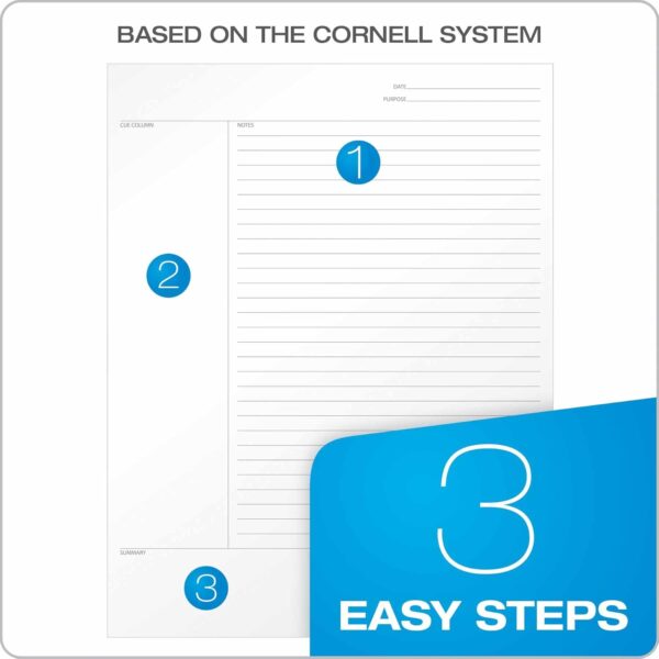 71t1HvG5PIL._AC_SL1500_.jpg Oxford Innovative Steno Project Ruled Notebook (TOPS), 90222, White