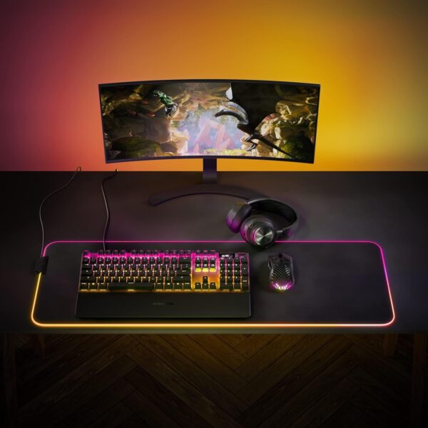 81-1p62NFDL._AC_SL1500_.jpg SteelSeries Apex Pro HyperMagnetic Gaming Keyboard — Adjustable Actuation — OLED Screen — RGB – USB Passthrough