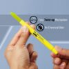 Mr. Pen- No Bleed Gel Bible Highlighters, Yellow, Pack of 8