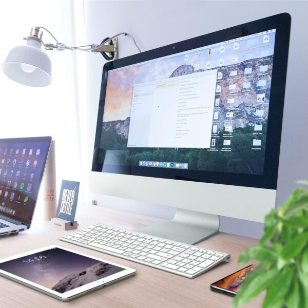 811mHdc2OrL._AC_SL1500_.jpg iClever BK10 Bluetooth Keyboard, Universal Bluetooth 5.1 Wireless Keyboard with Number Pad, Ergonomic Design, Multi-Device Compatibility, Stable Connection for Mac, iPad, iPhone, Android, Windows