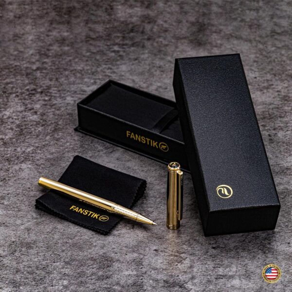 816sCE1gmpL._AC_SL1500_.jpg Customized Gold Luxury Rollerball pen, fancy gift set for women, Real 24K Gold Plating, Professional executive pen gift set for men (Lux Custom-Rollerball Gld)