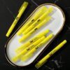 Mr. Pen- No Bleed Gel Bible Highlighters, Yellow, Pack of 8