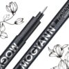 Mogyann Drawing Pens Black Art Pens for Drawing 12 Size Waterproof Ink Pens for Artists Sketching, Manga, Writing