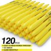81MGgFagRHL._AC_SL1500_.jpg INTUNO Yellow Highlighters, 120 Count, Chisel tip, Suitable for Office Supplies, School Supplies, and Home Office Essentials