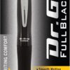PILOT Dr. Grip FullBlack Refillable & Retractable Ballpoint Pen, Medium Point, Black Ink, Single Pen (36193)- Ideal for School, Journaling & Office Writing