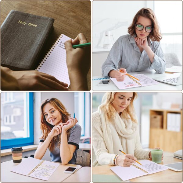 EHME EHME EHME 6 PCS Small Spiral Notebook 5x7, Cute Aesthetic Spiral Journal Note book for Women & Men, Spiral Bound Journals for Work School Note Taking Business, Journals for Writing 50 Sheets