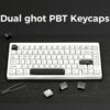 81ZsF51MjOL._AC_SL1500_.jpg MK INKY75 Mechanical Keyboard with Full Aluminum Wireless Mechanical Gaming Keyboard,75% Layout Mechanical Key Board BT/2.4G/USB-C,Hot Swappable,Creamy Sounding,RGB/PP/4000mAh(Almost White)
