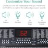 81jYsotZCyL._AC_SL1500_.jpg Best Choice Products 61-Key Electronic Keyboard Piano Portable Electric Keyboard Complete Beginner Set w/LED Screen, Stand, Bench, Headphones - Black