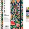 PAPERAGE Lined Spiral Journal Notebook, (Cherry Blossom/Fruit), 160 Pages, Hardcover Journal for Women & Men, Medium 5.5 in x 8 in - 100 GSM, Thick Paper, Spiral Notebook for Work, School & Journaling