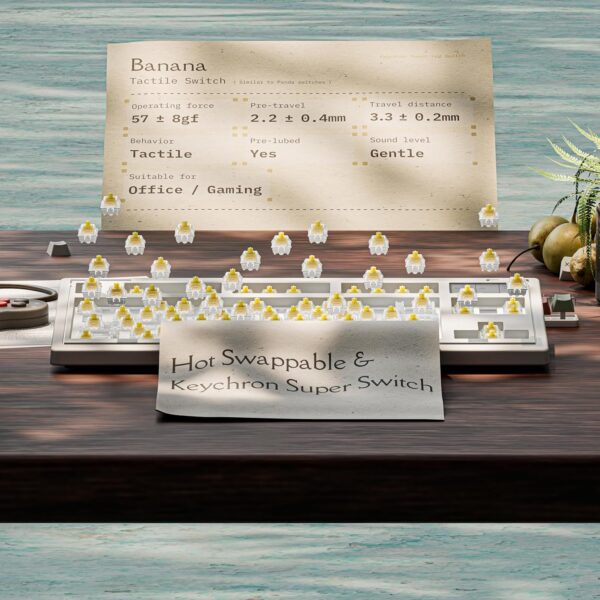 91DS3fFz8FL._AC_SL1500_.jpg Keychron R3 Retro Wireless Mechanical Keyboard, 80% TKL Hot Swappable RGB Tactile Super Banana Switch, QMK Tri-Mode(2.4 GHz/Bluetooth/Wired), Compatible with Mac PC Linux