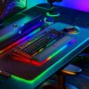 Razer BlackWidow V4 Pro Wired Mechanical Gaming Keyboard: Orange Switches Tactile & Quiet - Doubleshot ABS Keycaps - Command Dial - Chroma RGB - Magnetic Wrist Rest - Snap Tap